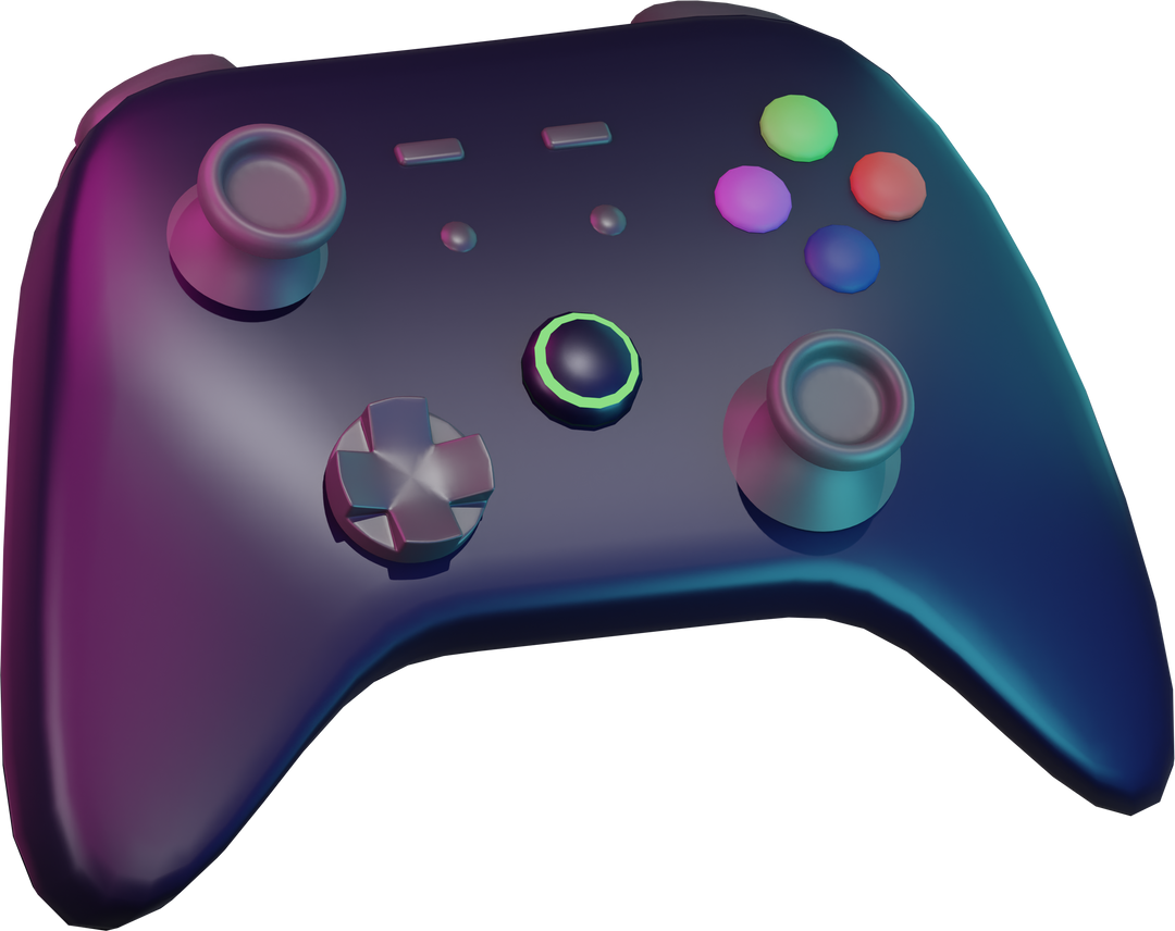 Game Controller Gaming 3D Illustration